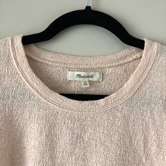 Madewell texture & thread flutter-sleeve top - Picture 4 of 7
